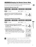 Предварительный просмотр 77 страницы Canon ZR80 Instruction Manual