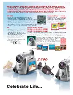 Preview for 2 page of Canon ZR90 Brochure