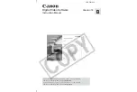 Canon ZR90 Instruction Manual preview