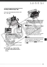 Предварительный просмотр 29 страницы Canon ZR950 A Instruction Manual