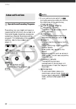 Предварительный просмотр 40 страницы Canon ZR950 A Instruction Manual