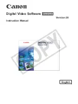 Предварительный просмотр 1 страницы Canon ZR950 Instruction Manual