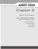 Предварительный просмотр 11 страницы Canopus ADVC-1000 User Manual