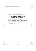 Предварительный просмотр 8 страницы Canopus ADVC-HDM1 User Manual