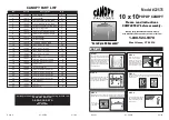 Preview for 1 page of CANOPY 22576 Quick Start Manual