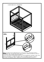 Предварительный просмотр 2 страницы CANOPY C. KING BED Assembly Instructions