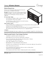 Предварительный просмотр 8 страницы CANOPY NAH0506c Manual