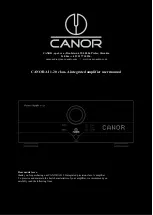 Preview for 2 page of Canor AI 1.20 User Manual