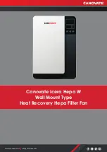 Canovate Icera ERVQ-B150-1A1F Manual preview