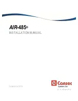 Cansec AIR-485 Installation Manual preview