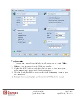 Preview for 5 page of Cansec Canlan M200 Quick Start Manual