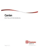 Cansec Canlan Installation Manual preview