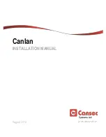 Preview for 1 page of Cansec Canlan Installation Manual