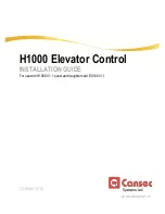 Предварительный просмотр 1 страницы Cansec H1000 Installation Manual