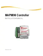 Предварительный просмотр 1 страницы Cansec MAPMINI Controller Installation Manual