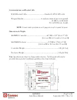 Предварительный просмотр 5 страницы Cansec MAPMINI Controller Installation Manual