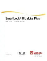 Cansec SmartLock UltraLite Plus Installation Manual предпросмотр