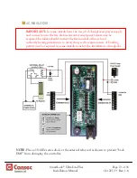 Предварительный просмотр 13 страницы Cansec SmartLock UltraLite Plus Installation Manual