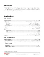 Preview for 3 page of Cansec Zodiac LITE Installation Instructions Manual