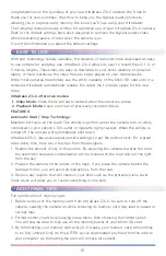 Preview for 3 page of Cansonic ULTRADASH Z3+C Instructions Manual