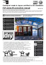 Preview for 1 page of cantaport PJF Series Quick Start Manual