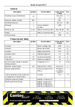 Preview for 9 page of Cantec Systems CHFC-1 Installation And User Manual