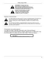 Preview for 2 page of Cantec Systems CHFC-3 Installation And User Manual