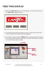 Предварительный просмотр 46 страницы Cantek EM 12 Operation Manual