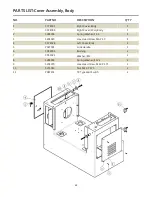 Preview for 50 page of Cantek P630HV Operations & Parts Manual