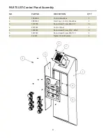 Preview for 52 page of Cantek P630HV Operations & Parts Manual