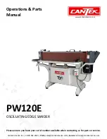 Cantek PW120E Operations & Parts Manual preview