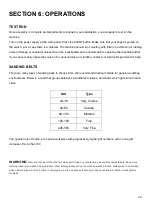 Preview for 23 page of Cantek PW120E Operations & Parts Manual