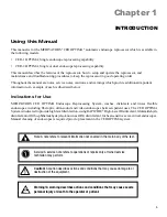 Preview for 5 page of Cantel Medical MEDIVATORS CER OPTIMA User Manual