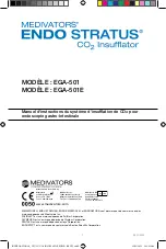 Preview for 37 page of Cantel Medical MEDIVATORS ENDO STRATUS EGA-501 Instruction Manual