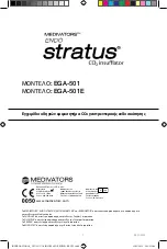 Preview for 271 page of Cantel Medical MEDIVATORS ENDO STRATUS EGA-501 Instruction Manual