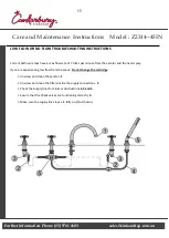 Preview for 15 page of CANTERBURY AGORA Z2314-45IN Manual