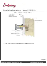 Предварительный просмотр 3 страницы CANTERBURY ARENA Z3312-44 Installation Instructions Manual