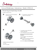 Предварительный просмотр 8 страницы CANTERBURY ARENA Z3312-44 Installation Instructions Manual