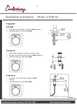 Предварительный просмотр 3 страницы CANTERBURY ARENA Z3314-44 Manual