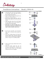 Preview for 5 page of CANTERBURY ARENA Z3314-44 Manual