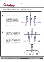 Предварительный просмотр 8 страницы CANTERBURY ARENA Z3314-44 Manual