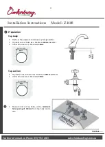 Предварительный просмотр 3 страницы CANTERBURY Z1408 Quick Start Manual