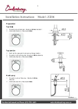 Предварительный просмотр 3 страницы CANTERBURY Z2214-29 Manual