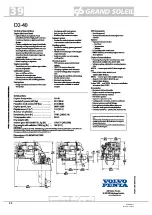 Предварительный просмотр 79 страницы Cantiere Del Pardo Grand Soleil 39 Owner'S Manual