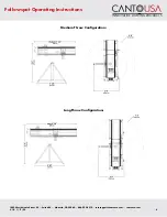 Предварительный просмотр 4 страницы CANTO USA Aurora X1 Series Operating Instructions Manual