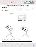 Предварительный просмотр 10 страницы CANTO USA Aurora X1 Series Operating Instructions Manual