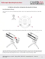 Предварительный просмотр 11 страницы CANTO USA Aurora X1 Series Operating Instructions Manual