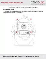 Предварительный просмотр 12 страницы CANTO USA Aurora X1 Series Operating Instructions Manual