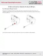 Предварительный просмотр 15 страницы CANTO USA Aurora X1 Series Operating Instructions Manual