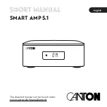 Preview for 27 page of Canton Smart Amp 5.1 Short Manual